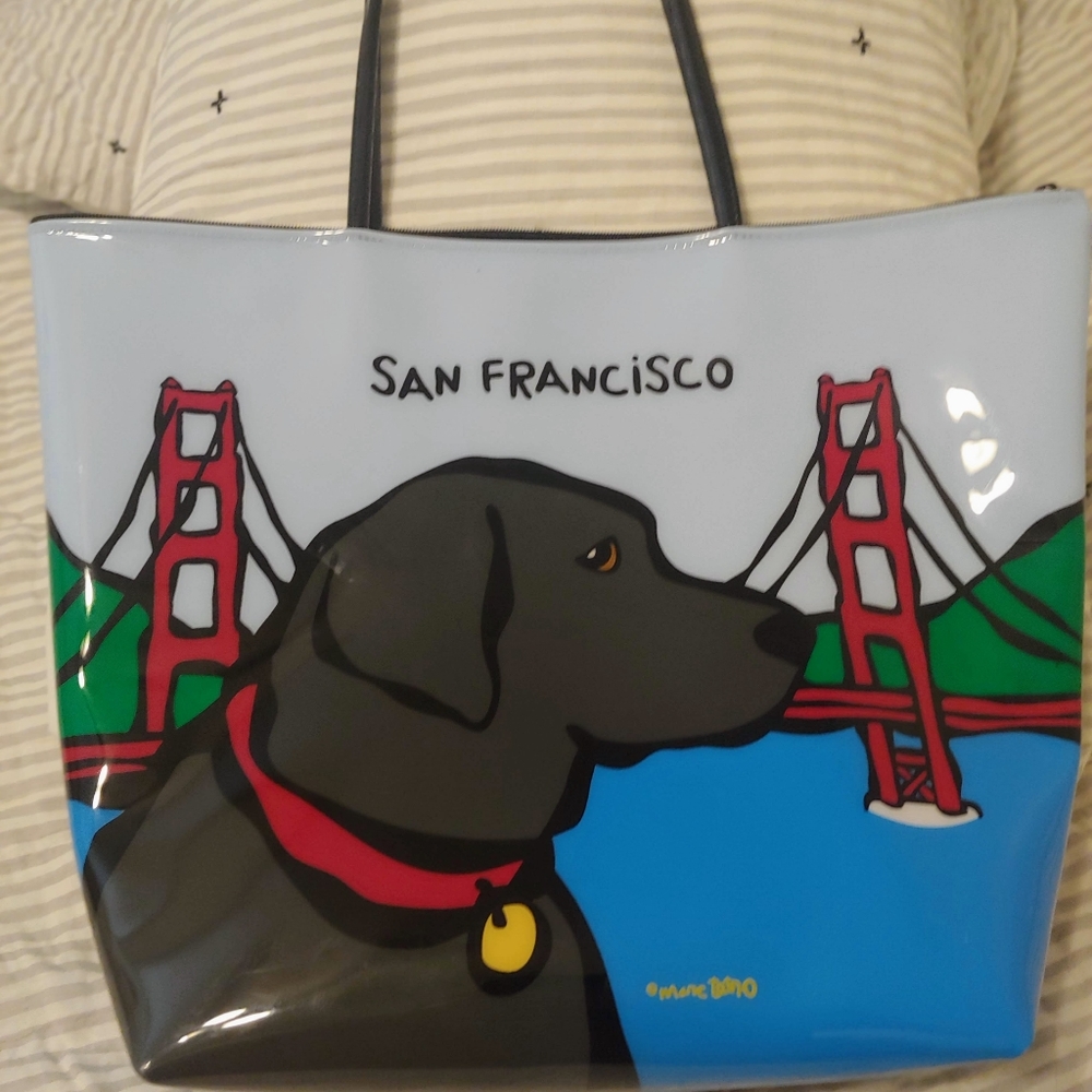Black Lab tote bag